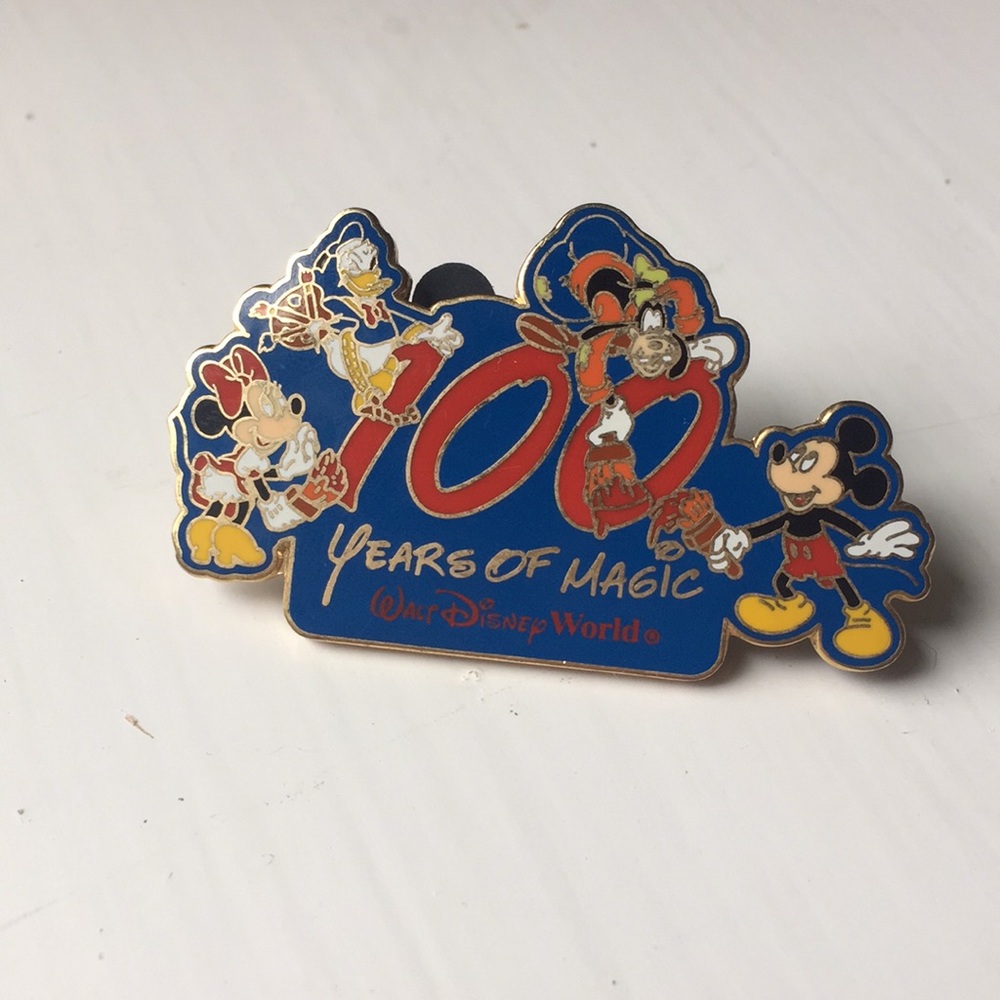 Disney 100 years of magic pin
